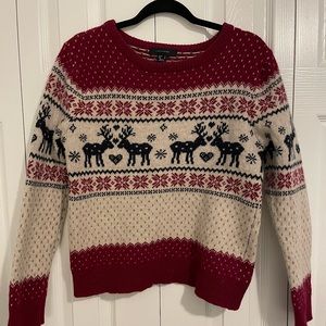 Fair Isle wool sweater